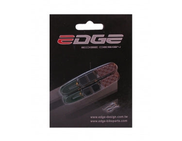 Edge remrubberset v-brake atb triple-colour