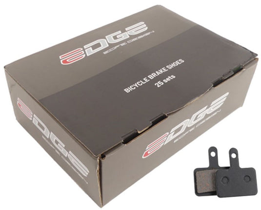 Edge schijfremblokset - model shimano b01s - semi metal (werkplaatsdoos á 30 paar)