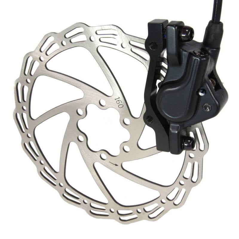 Load image into Gallery viewer, Hydraulische remset (voor + achter) Saccon DH54 incl. remschijven en leidingen
