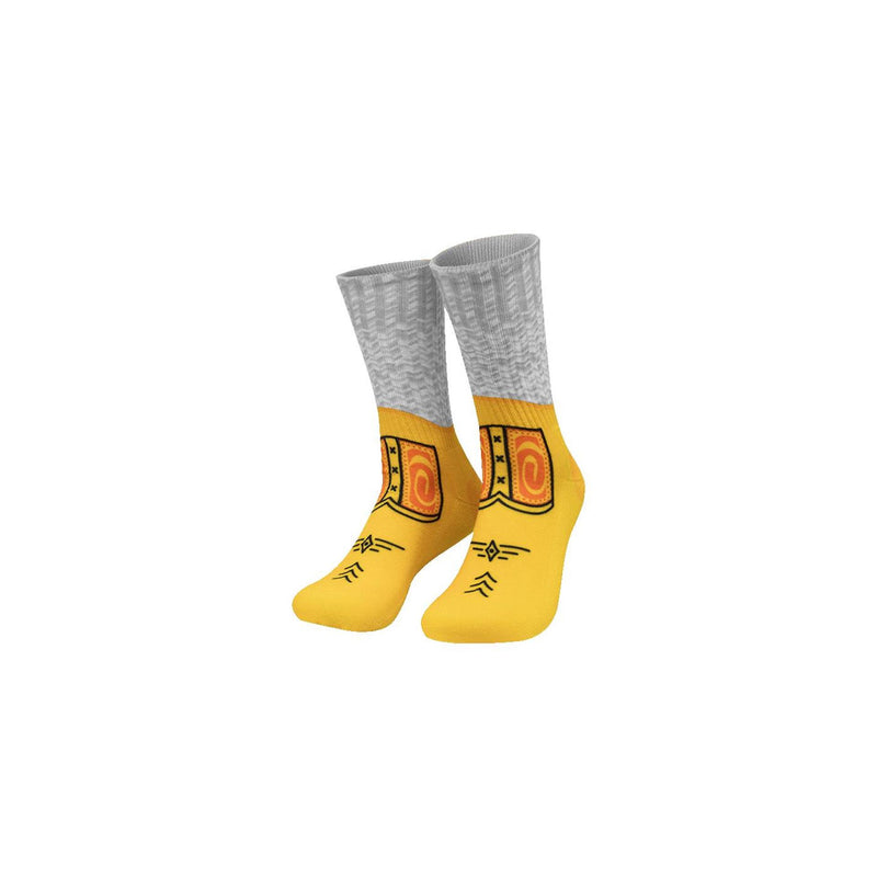 ギャラリービューアに画像をロードする, Paperdreams silly socks - wooden shoes - polyester
