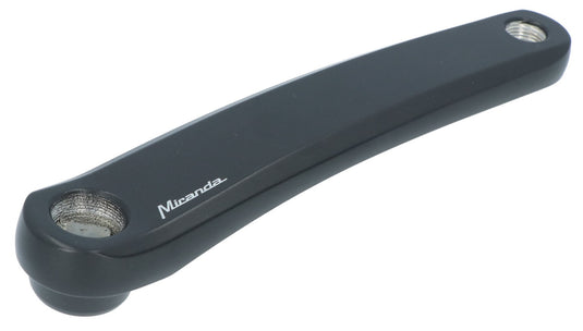 Miranda  delta crankstel 38t +disc 9.5cm zwart