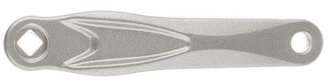 Crankarm links Miranda Alfa 1 170mm - zilver gecoat