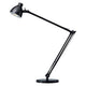 Abi bureaulamp valencia hansa stalen voet 80cm 62cm zwart