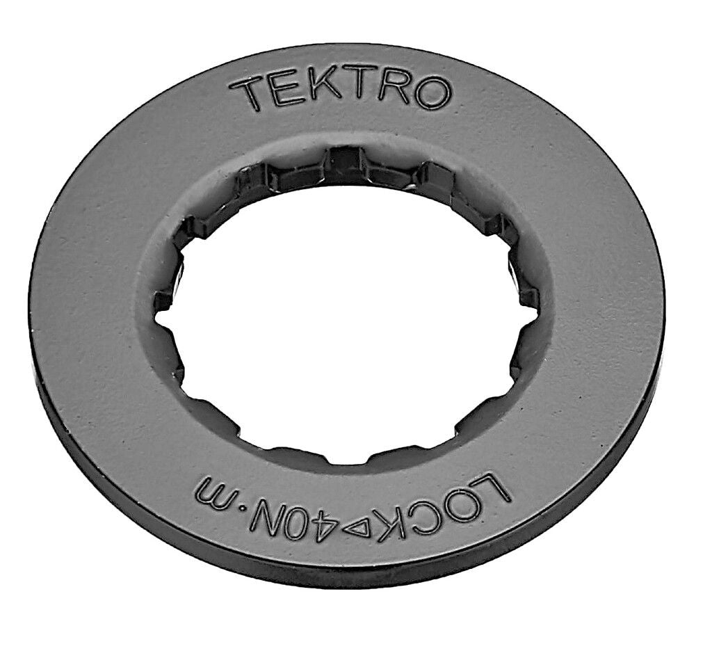 Lockring Tektro voor Centerlock remschijf - steekas Ø12mm - staal