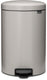 Brabantia newicon prullenbak - 20 liter - soft grey