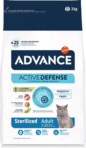 Advance - sterilized - turkey - kattenvoer - 3 kg