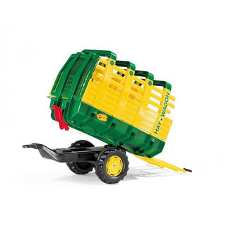 Load image into Gallery viewer, Rolly toys aanhanger hooiwagen
