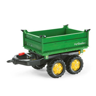 Load image into Gallery viewer, Rolly toys aanhanger megatrailer groen
