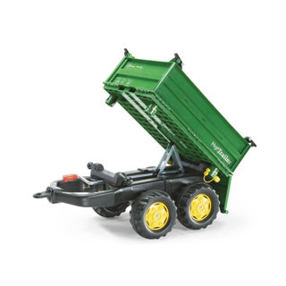 Load image into Gallery viewer, Rolly toys aanhanger megatrailer groen
