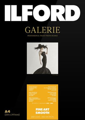 Ilford galerie fineart smooth 200g 10x15 50 vel