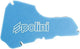 Polini vervangbaar luchtfilterelement air filter insert 2-ply blue black