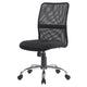 Bureaustoel ness niceday zwart chroom, mesh