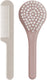 Luma kam borstel nylon blush pink