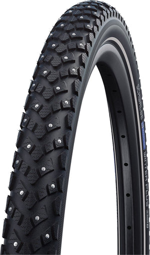 Schwalbe marathon winter plus clincher tyre reflex 20x1.60 , zwart bandenmaat 42-406 | 20x1,60