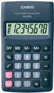 Casio hl-815l calculator pocket basisrekenmachine zwart