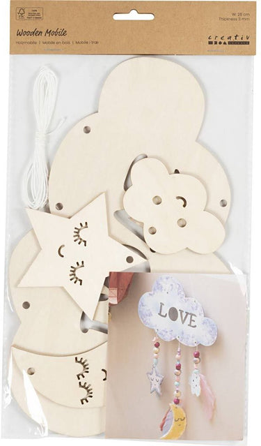 Creativ company https: www.cchobby.nl houten-mobiel-nachthimmel-b-28-cm-dikte-3-mm-1-stuk-1-doos