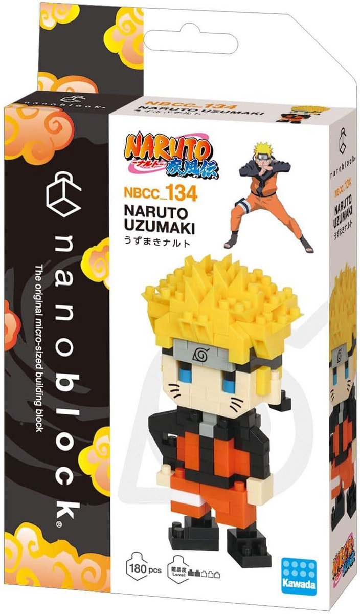 Afbeelding laden in galerijviewer, Bandai nanoblock bouwset naruto - 180st.
