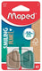 Maped office maped creativ 112520fm vlakgum hout bruin, groen, wit 2 stuk(s)