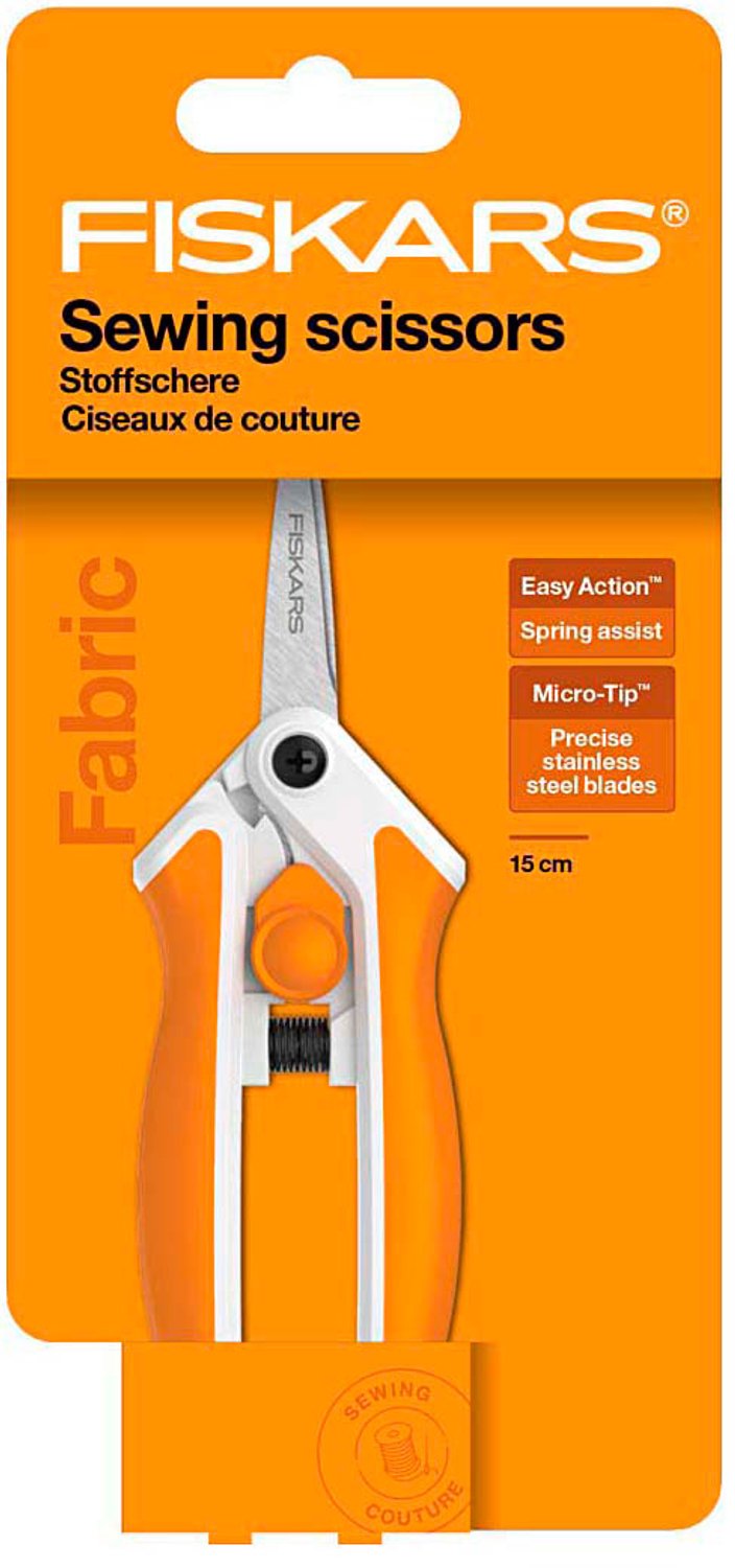 Afbeelding laden in galerijviewer, Creativ company fiskars soft-touch schaar micro spids - 15cm

