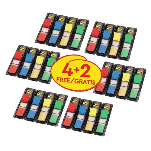 Index notes 3m mini 12x44 ass 4+2 stuks