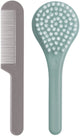 Luma kam borstel nylon ice blue