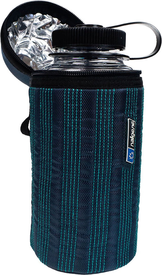 Nalgene - bottle clothing wide mouth 1 l sleeve insulated blue