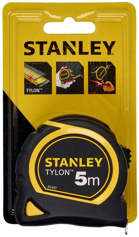 Stanley rolbandmaat tylon 5m - 19mm - 0-30-697
