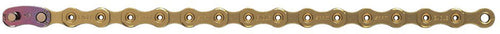 Sram chain xx1 eagle hollow pin 12-speed includes powerlock 126 glides gold