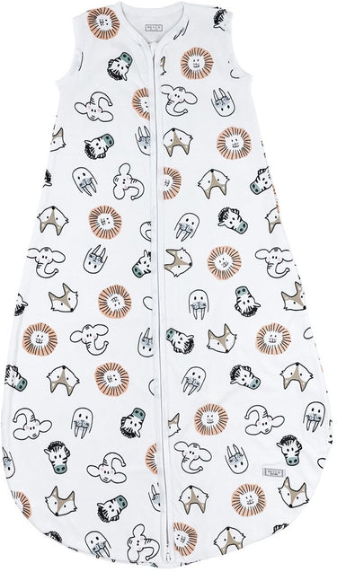 Meyco baby animal baby zomerslaapzak rond - multicolour - 98cm - 0.5 tog