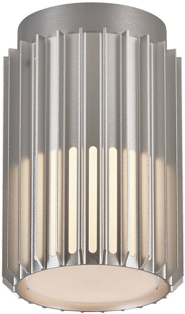 Enzo plafondlamp | aludra e27 zilver antraciet ip54 - 4803001