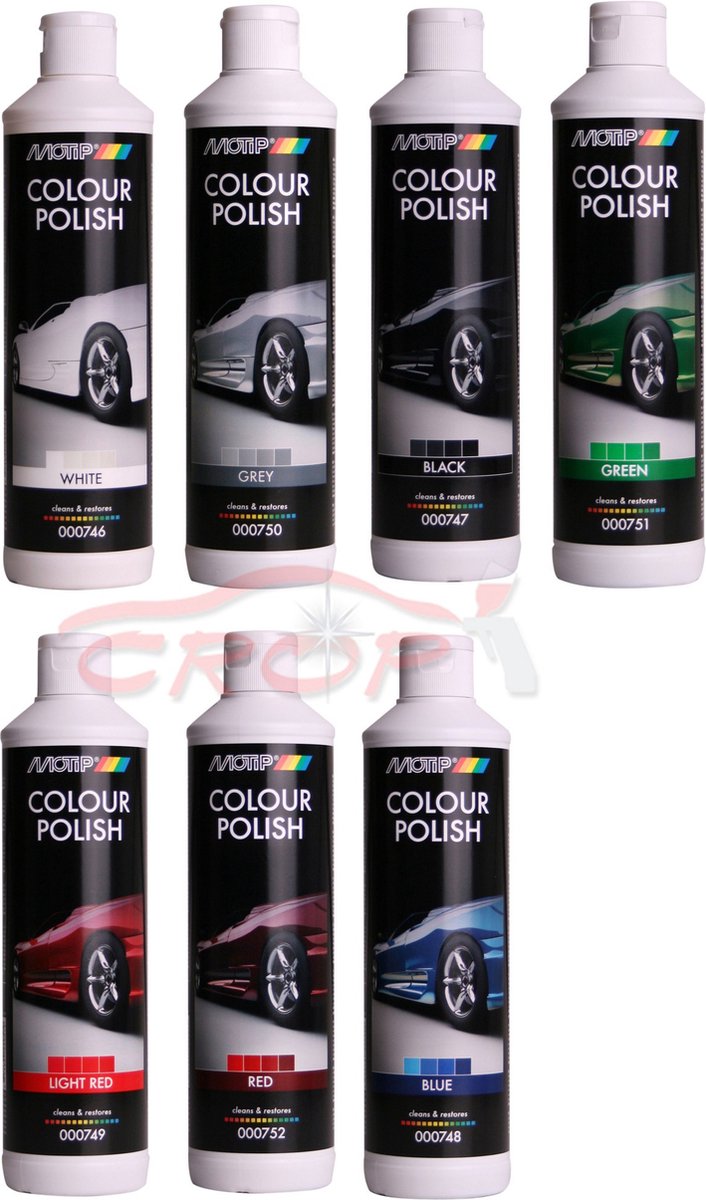 Cargue la imagen en el visor de la galería, Motip colour polish black 500ml - herstelt originele kleur - glanzend resultaat
