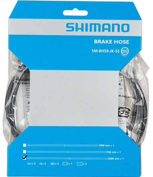 Shimano remslang sm-bh59 br.line shim.sm-bh59 2000mm bl.shortable
