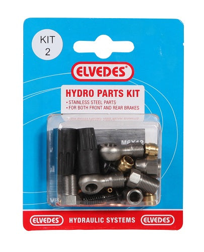 Elvedes Hydro parts kit 2 M8 + Banjo 2011013