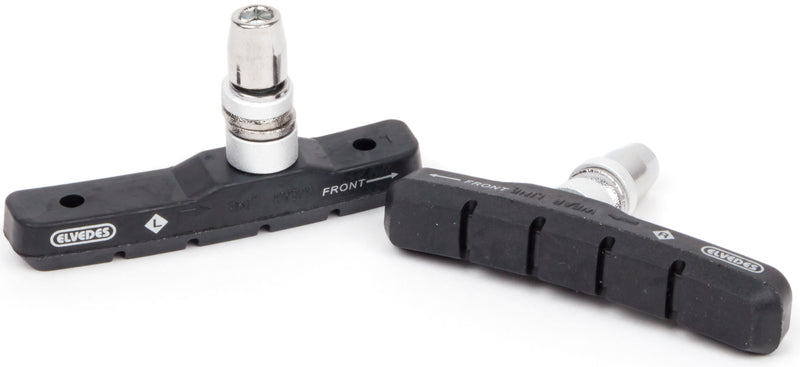 Load image into Gallery viewer, remblokken V-brake zwart 72 x 14 mm 2 stuks
