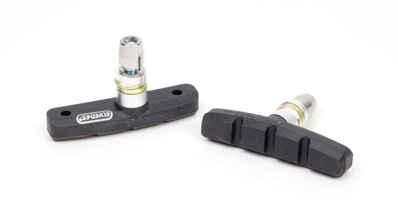 Load image into Gallery viewer, remblokken V-brake 60 mm zwart 25 stuks
