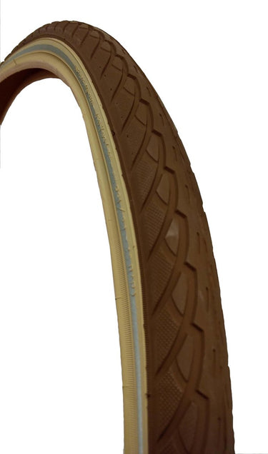 Deli Tire buitenband SA-206 26 x 1.75 bruin creme refl