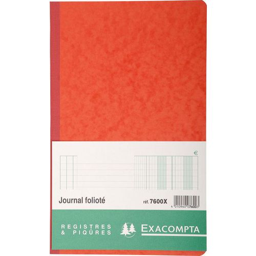 Franstalig notitieboek exacompta 80 vel zwart