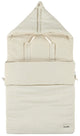 Trixie voetenzak bliss beige – autostoel kinderwagen – biologisch katoen – vanaf geboorte