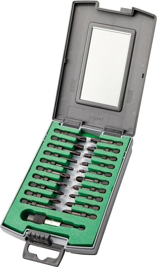 Hikoki 751190 21 delige bitset in cassette