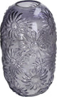 Hd collection vaas glas paars 19x19x33,5cm