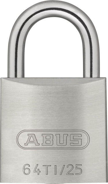 Abus Hangslot Titalium 64TI 25 Grijs - 25mm