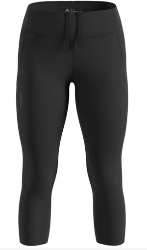 Odlo essentials 3 4 hardlooptight - vrouwen - zwart - l