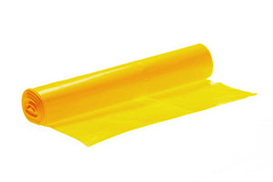 Powersterko afvalzak hdpe 70x110 cm sterko geel 30 my (15 rollen)