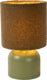 Lucide woolly - tafellamp - ø 16 cm - 1xe14 - groen - japandi