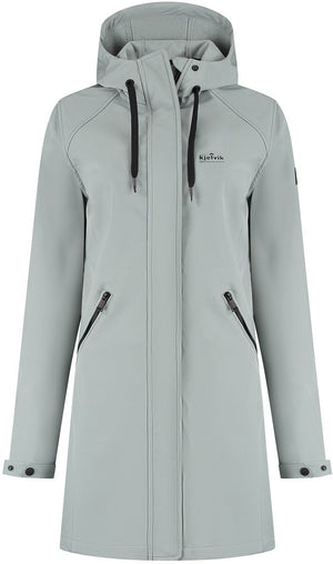 Kjelvik outdoorjas mila blauw
