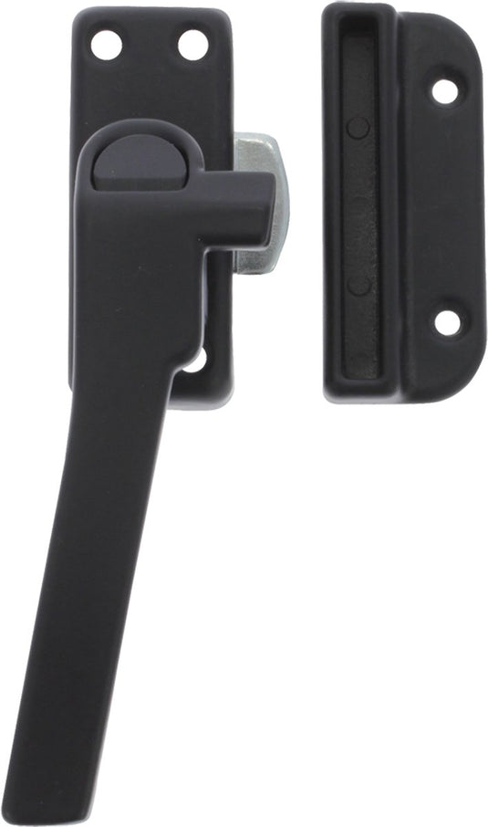 Starx 87.604.48 raamsluiting met nok en knop - links - zwart
