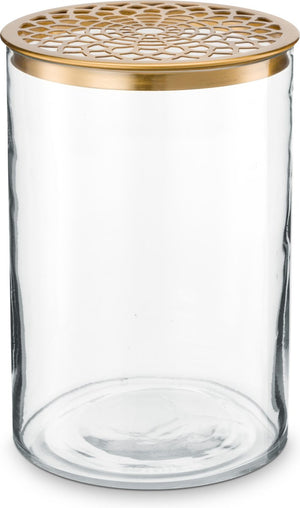 Vtwonen - basic - vaas - transparant - glas - 12,5x19cm