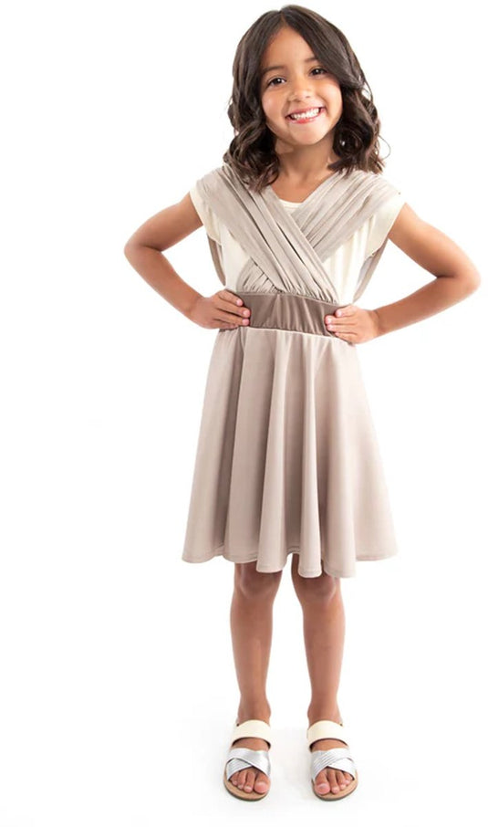 Little adventures - galactic scavenger twirl jurk – maat 98-110