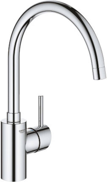 Grohe concetto keukenkraan - hoge draaibare uitloop - chroom - 32661003