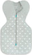 Love to dream ™ babyslaapzak swaddle up™ - inbakeren - baby 0-3 maanden - 3.5-6 kg - all season - 1.5 tog - olive